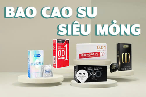 bao cao su siêu mỏng