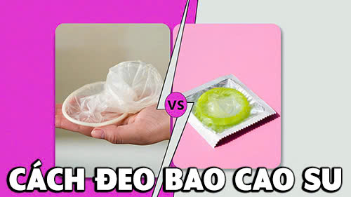 cách đeo bao cao su