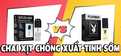 chai xịt chống xuất tinh sớm